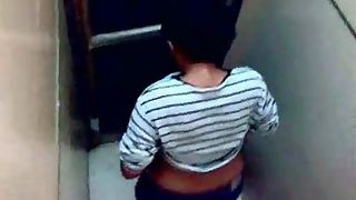 Nepali College Girl Filmed In Bathroom