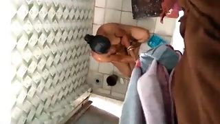 Filming My Real Bhabhi Taking Shower