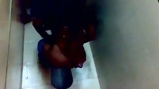 Nepali Housewife Filmed In Bathroom Peeing